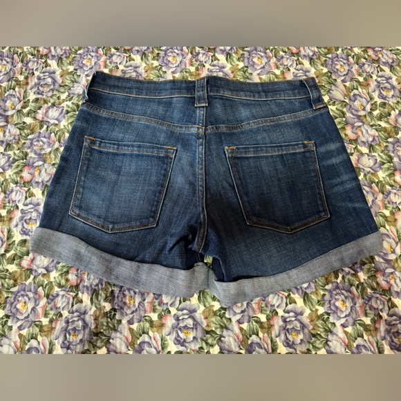 J. Crew Dark Blue Denim Shorts - Picture 3 of 4